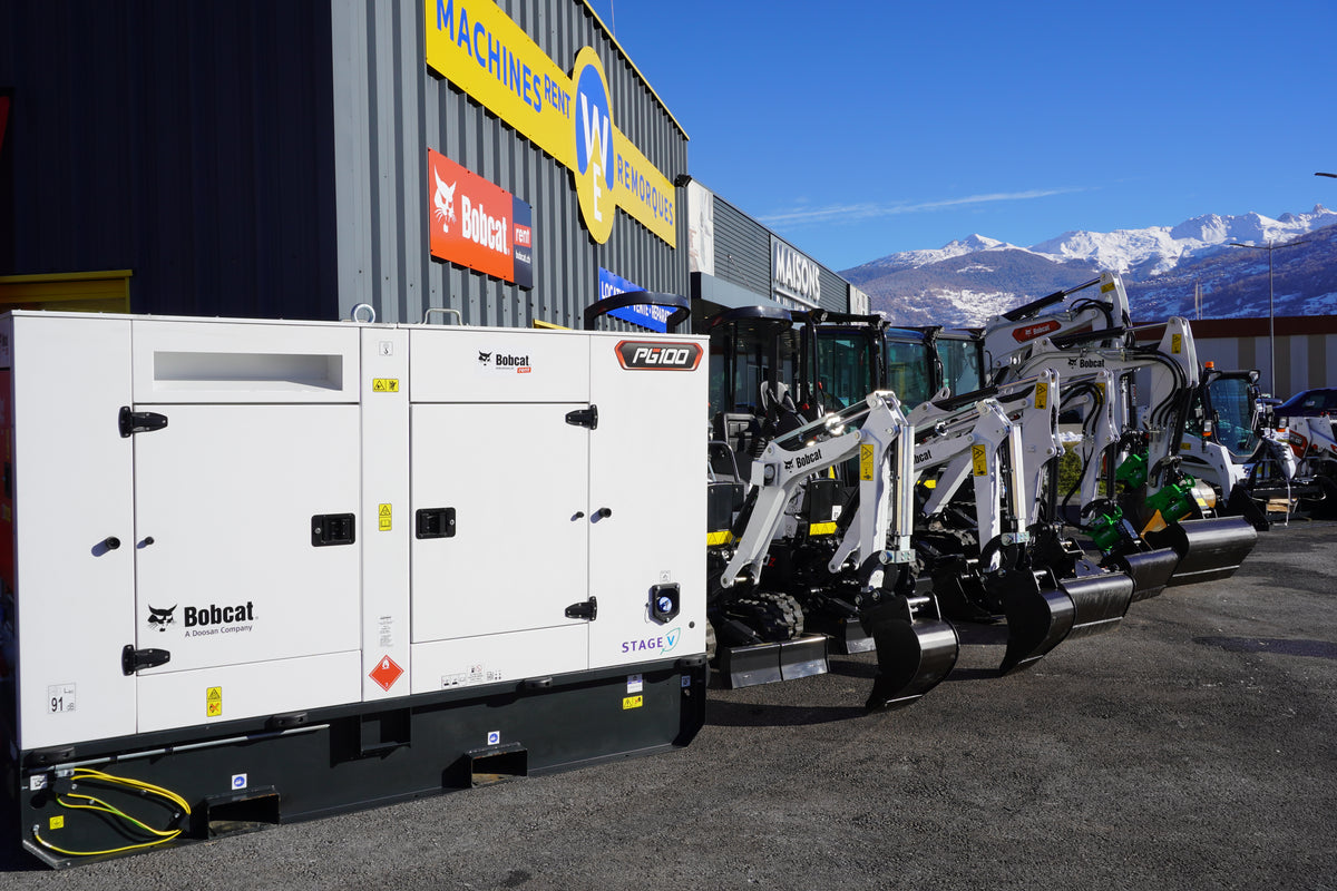 Machines Bobcat en Valais
